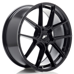 Japan Racing JR-30 20x8" (5 hole custom PCD) ET20-40, Gloss Black