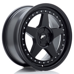 Japan Racing JR-6 17x8" (5 hole custom PCD) ET20-35, Flat Black