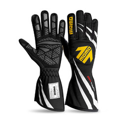 Momo Corsa Pro Gloves, Black (FIA)