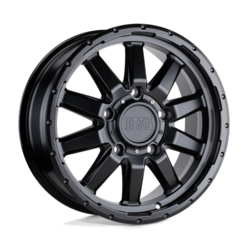 Black Rhino Excursion 17x7.5" 5x130 ET45, Flat Black