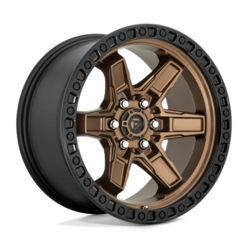 Fuel D699 Kicker 17x9" 6x114.3 ET12, Flat Bronze, Black Ring