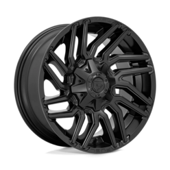 Fuel D775 Typhoon 22x10" 5x114.3/127 ET-18, Flat Black