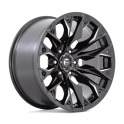 Fuel D803 Flame 20x10" 6x135 ET-18, Gloss Black Milled