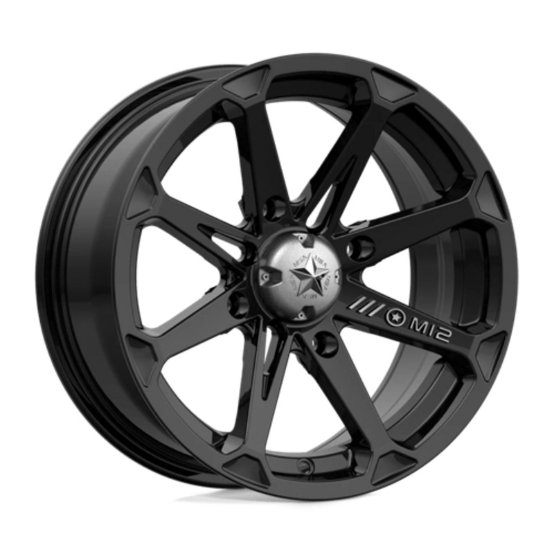 MSA Offroad Wheels M12 Diesel 15x7" 4x137 ET10, Gloss Black