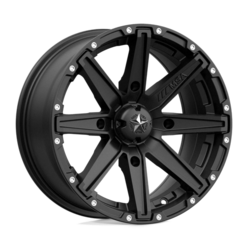 MSA Offroad Wheels M33 Clutch 15x7" 4x110 ET10, Satin Black