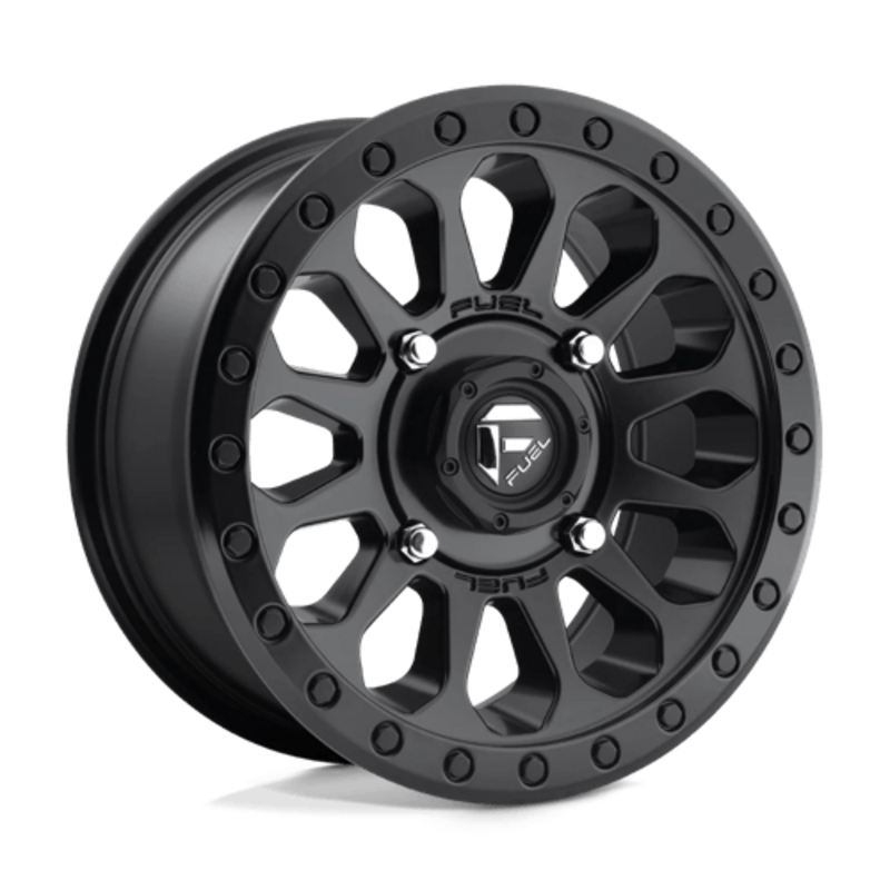 Fuel D579 Vector UTV 14x7" 4x137 ET38, Flat Black