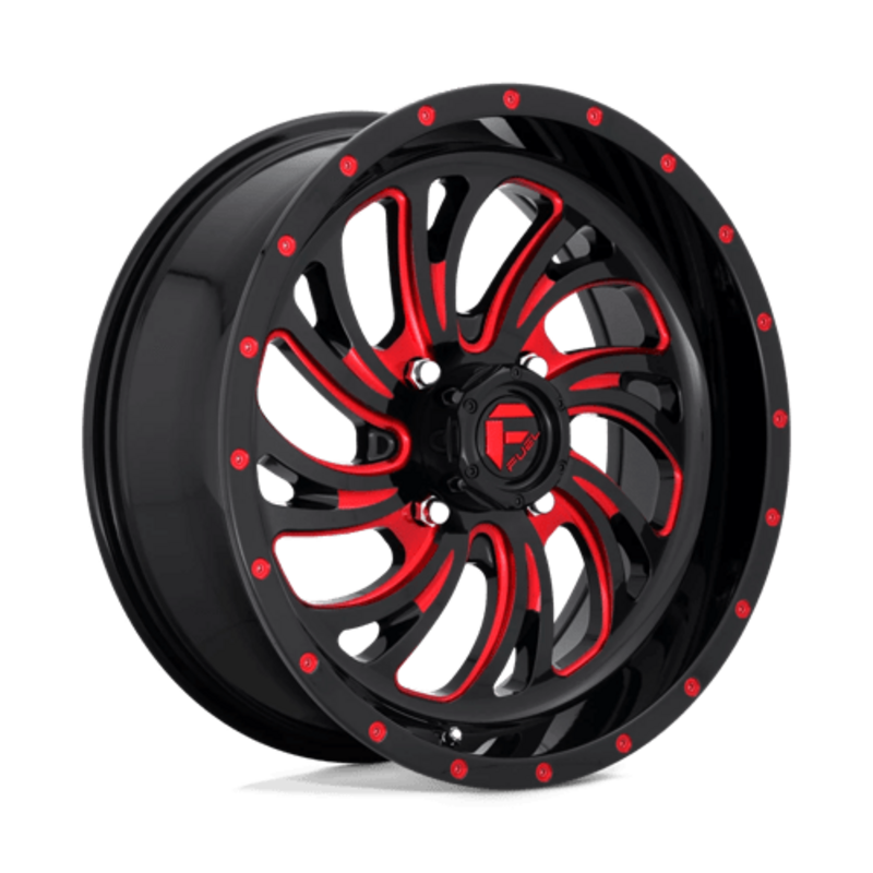 Fuel D642 Kompressor 18x7" 4x156 ET13, Gloss Black & Red