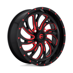 Fuel D642 Kompressor 20x7" 4x156 ET13, Gloss Black & Red