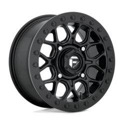 Fuel D916 Tech Beadlock 15x7" 4x156 ET38, Flat Black