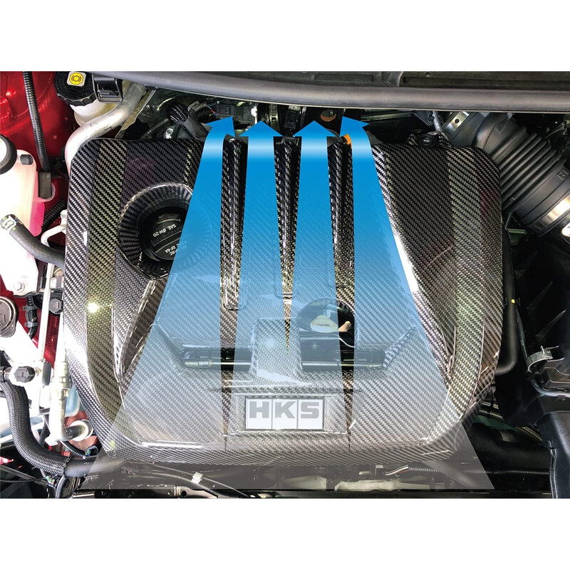 HKS Dry Carbon Engine Cover for Toyota Yaris GR
