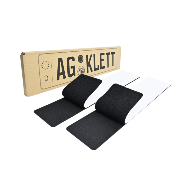 Velcro License Plate Holders