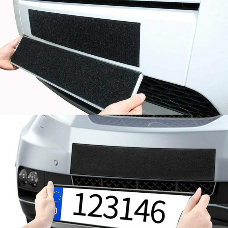 Velcro License Plate Holders