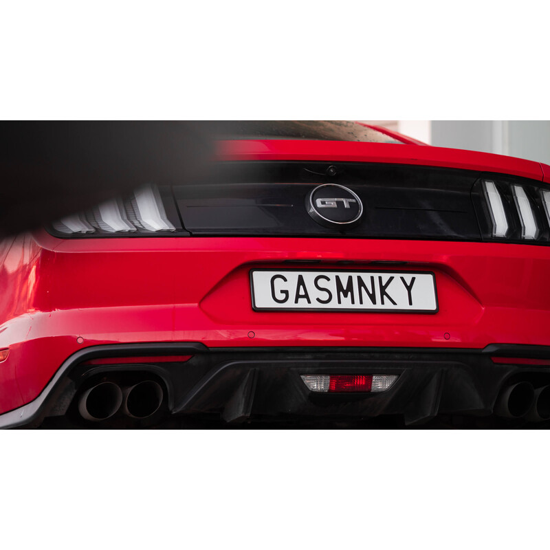 Black License Plate Holders