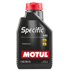 Motul 0W40 Specific A40 Engine Oil (Porsche) 1L