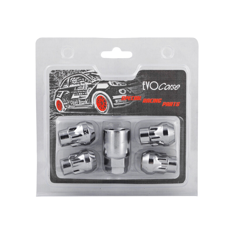 Evo Corse Anti-theft Lug Nut Kit M12x1.5