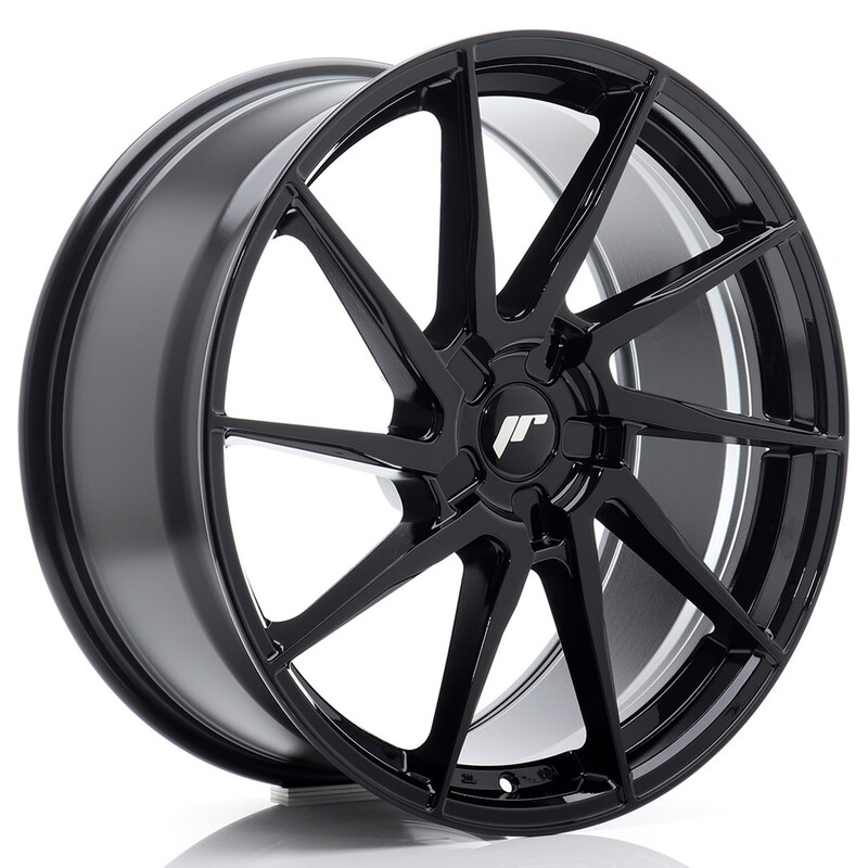 Japan Racing JR-36 20x8.5" (5 hole custom PCD) ET20-45, Gloss Black