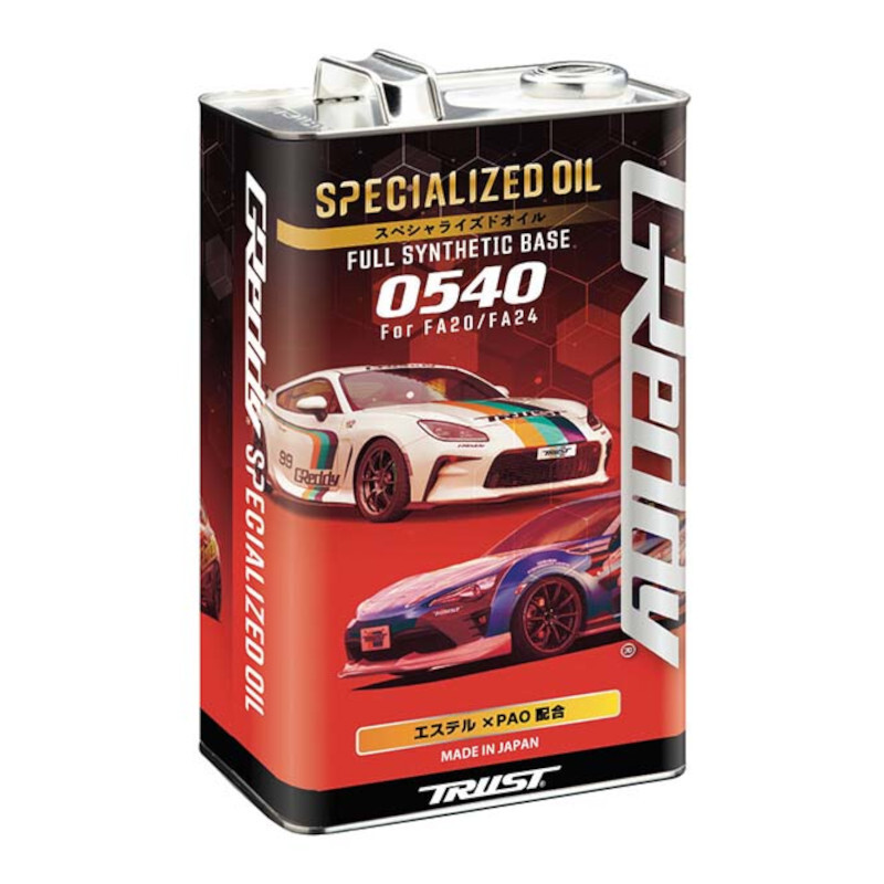 GReddy 0540 Specialized 5W40 Engine Oil for FA20 & FA24 (5L, GT86/GR86 & BRZ)

