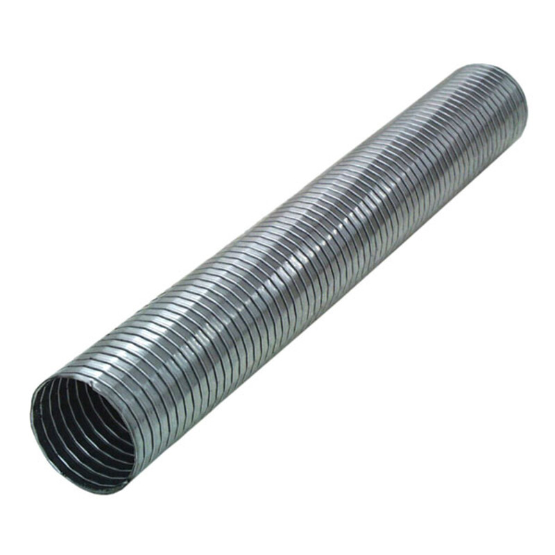 Stainless Flexible Exhaust Pipe - Length 500 mm