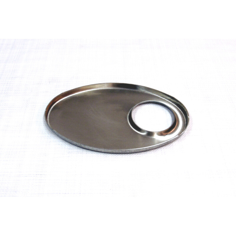 Stainless Oval Endplates 170x240 mm - Eccentric Hole