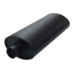 Simons Steel Heavy Oval Exhaust Silencer