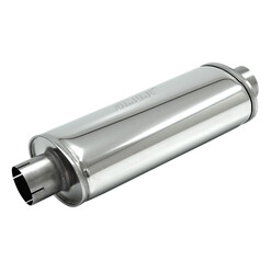 Stainless Turboplus Oval Exhaust Silencer