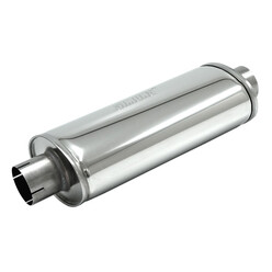 Simons Stainless Turboplus Oval Exhaust Silencer