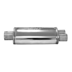 Stainless Split Oval Exhaust Silencer