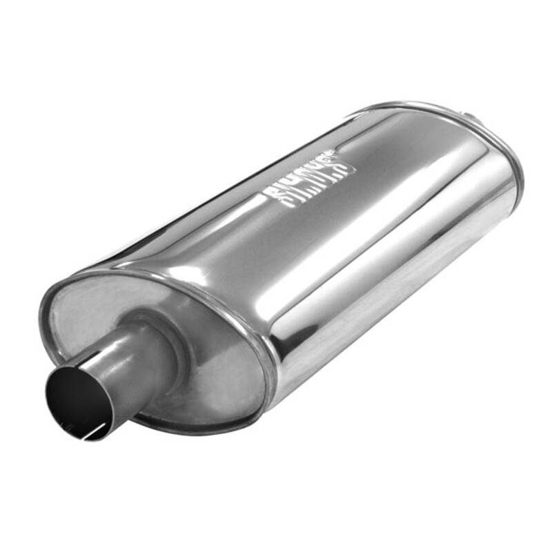 Simons Stainless Big Oval Exhaust Silencer