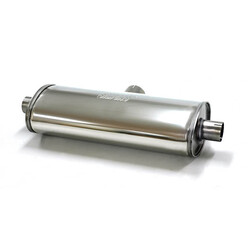 Stainless Duplex Oval Exhaust Silencer