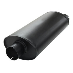 Simons Steel Turbo Oval Exhaust Silencer