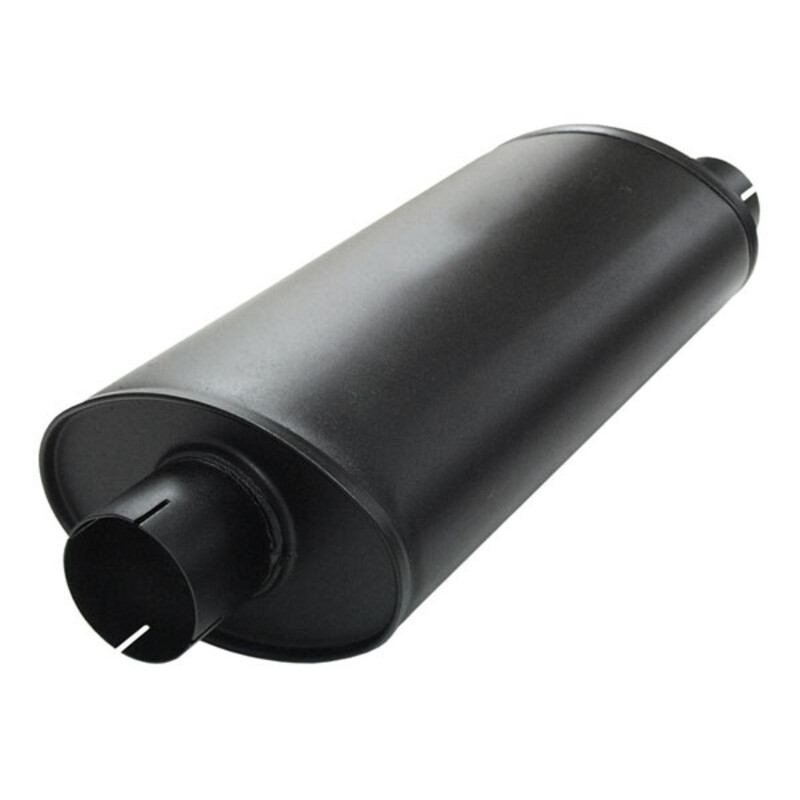 Simons Steel Turbo Oval Exhaust Silencer
