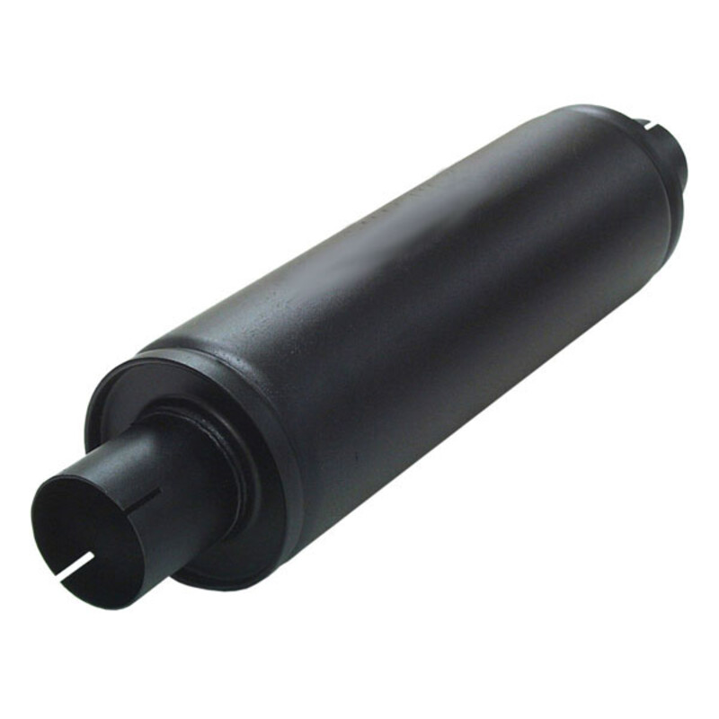 Simons Steel Slim Round Exhaust Silencer