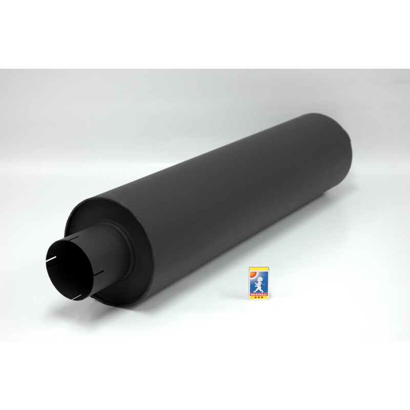 Simons Steel Turbo Round Exhaust Silencer Ø200