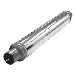 Simons Stainless Tubex Round Exhaust Silencer