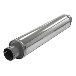 Stainless Turbex Round Exhaust Silencer