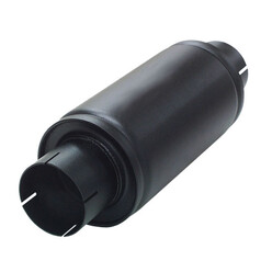 Steel Turbonett Round Exhaust Silencer