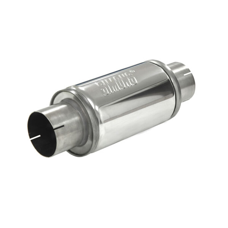 Simons Stainless Grandonett Round Exhaust Silencer