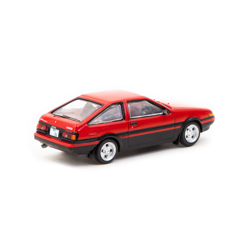 J-Collection 1/64 - Toyota Sprinter Trueno (AE86) | Red/Black