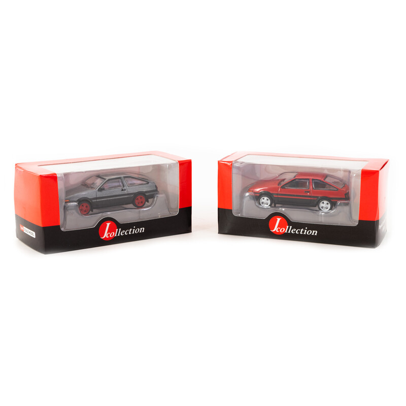 J-Collection 1/64 - Toyota Sprinter Trueno (AE86) | Red/Black