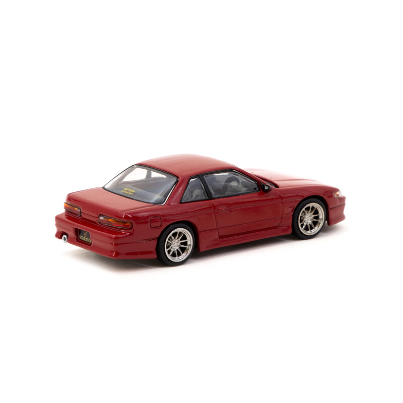 Tarmac Works 1/64 - Nissan Silvia S13 Vertex | Red Metallic