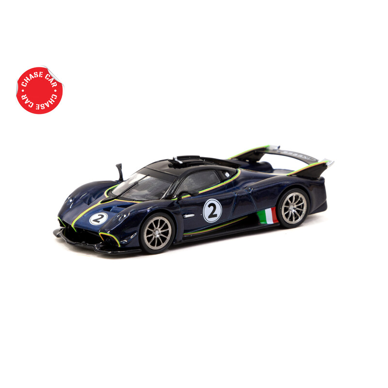 Tarmac Works 1/64 - Pagani Huayra R | Blu Avio