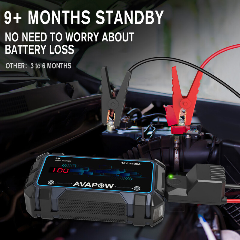 Avapow A9 Battery Jump Starter