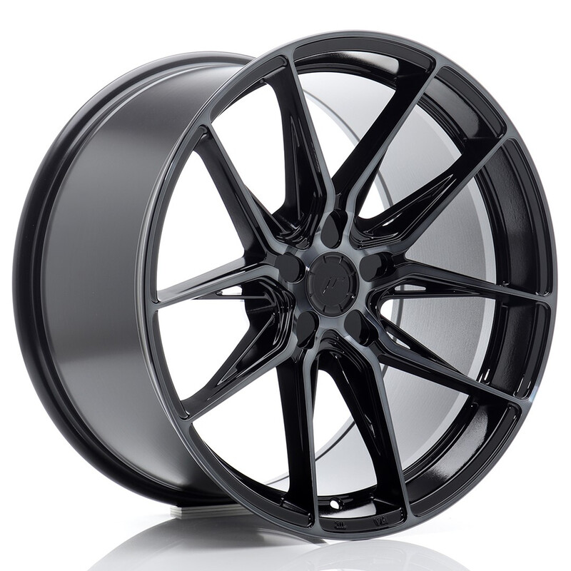 Japan Racing JR-44 19x10" (5 hole custom PCD) ET15-45, Gloss Black, Tinted Face