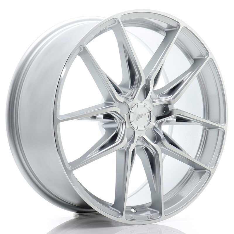 Japan Racing JR-44 19x8" (5 hole custom PCD) ET20-40, Machined Silver