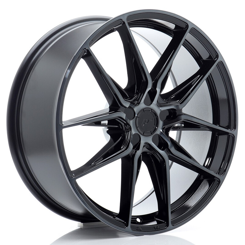 Japan Racing JR-44 19x8.5" (5 hole custom PCD) ET20-45, Gloss Black, Tinted Face