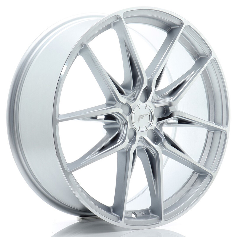 Japan Racing JR-44 20x8.5" (5 hole custom PCD) ET20-45, Machined Silver