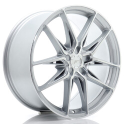 Japan Racing JR-44 20x9.5" (5 hole custom PCD) ET20-57, Machined Silver