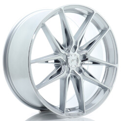 Japan Racing JR-44 21x9.5" (5 hole custom PCD) ET20-45, Machined Silver