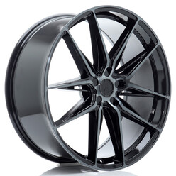 Japan Racing JR-44 22x9" (5 hole custom PCD) ET15-35, Gloss Black, Tinted Face