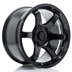 Japan Racing SL-03 Super Light 18x10.5" (5 hole custom PCD) ET15-40, Gloss Black